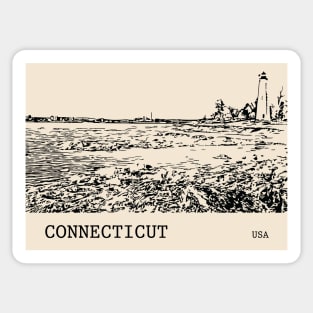 Connecticut USA Sticker